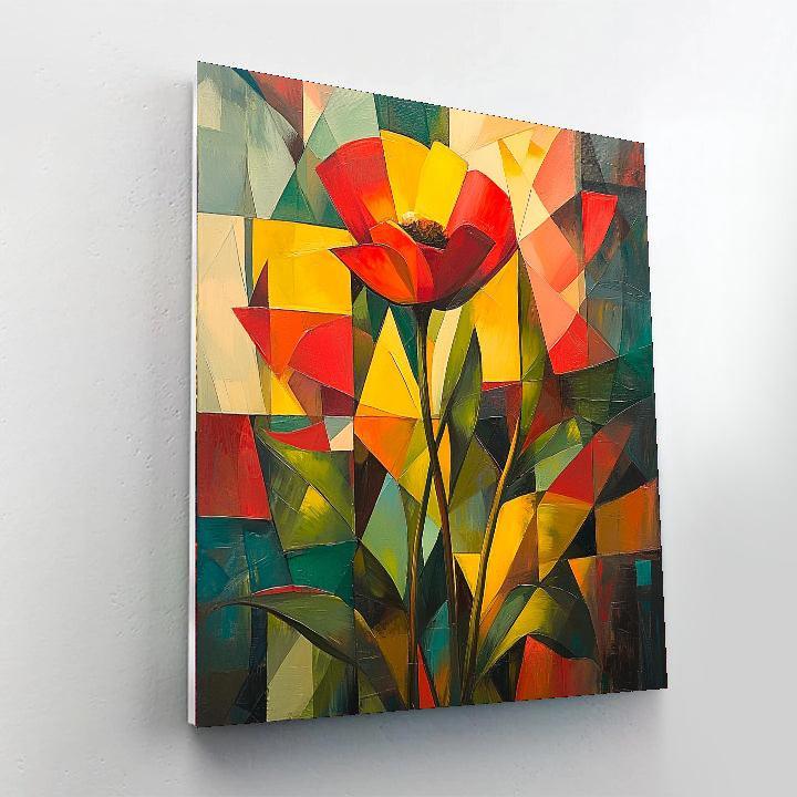 Paul Cézanne Inspired Mystic Floral Impressions  Paint By Number