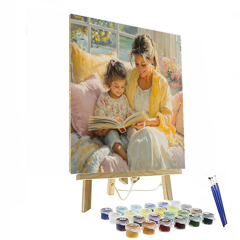 A Cozy Embrace Numbered Painting Kits