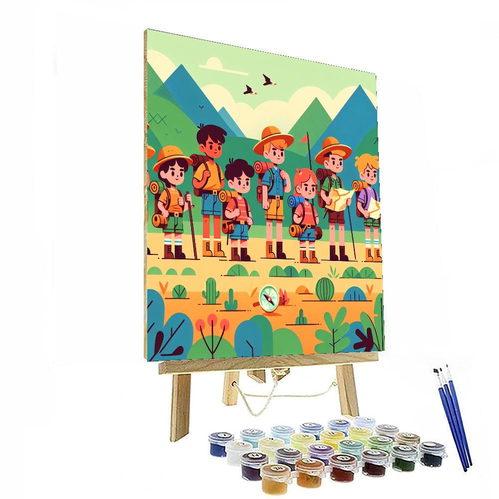 Explorers' Club DIY Paint By Numbers