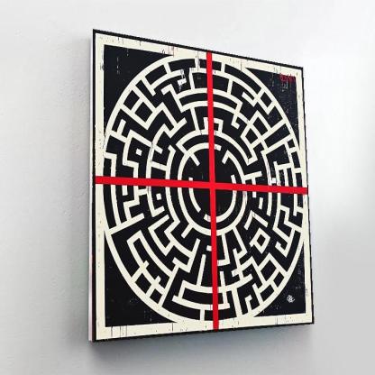 Banksy Inspired Illusion Of Choice  Paint By Number