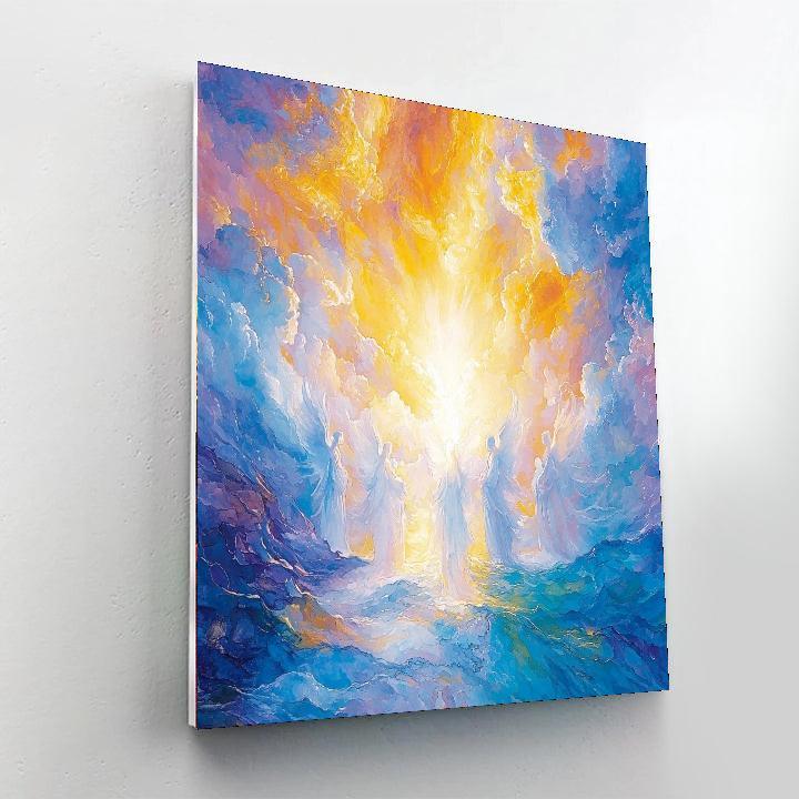 Raphael Inspired Raphael's Serene Radiance  Numbered Painting Kits