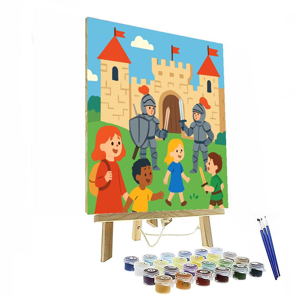 The Medieval Adventure Paint By Number
