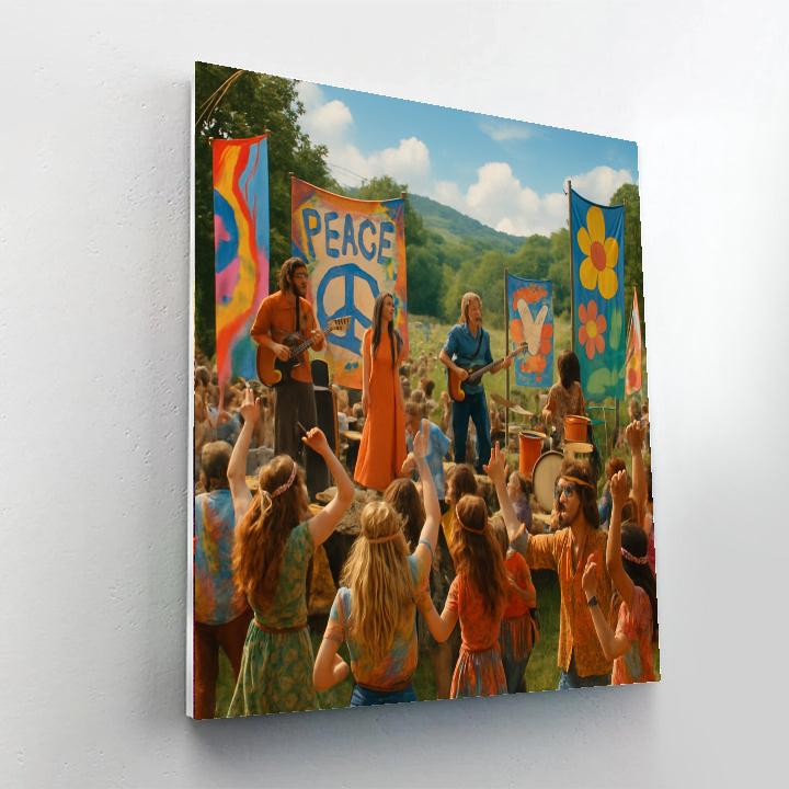 Woodstock - New York, Usa Painting Number Kit