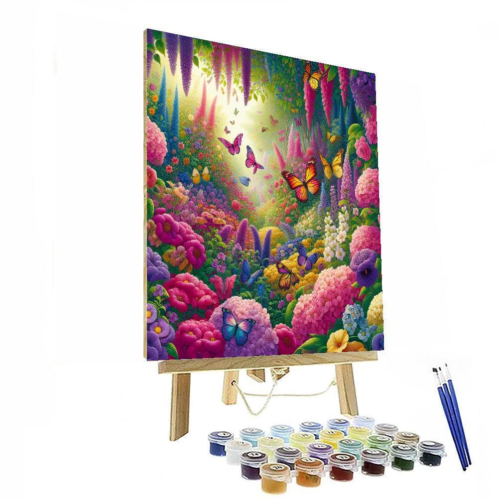 Enchanting Gardens Painting By Numbers Kit