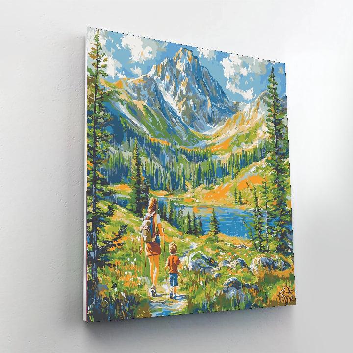 Together On A Journey Numbered Painting Kits