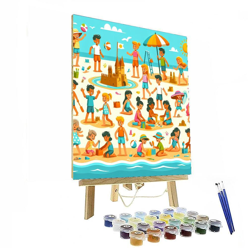 Beachside Bonanza Numbered Painting Kits