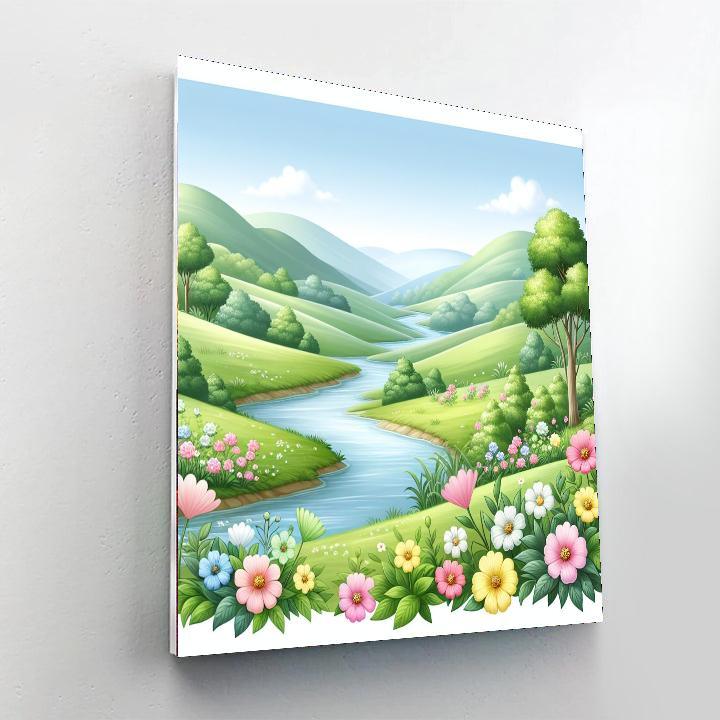Charming Nature's Harmony Numbered Painting Kits