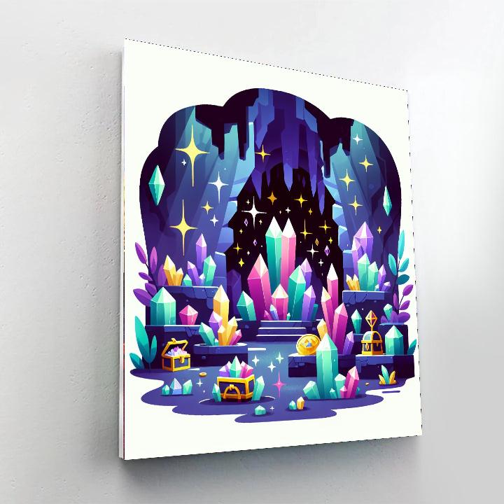 Mystic Cave Numbered Painting Kits