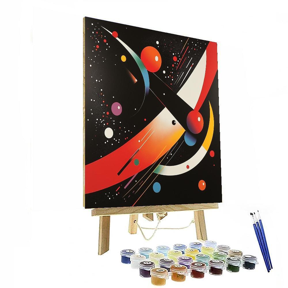 Kazimir Malevich Inspired Infinite Dimensions  Paint By Numbers