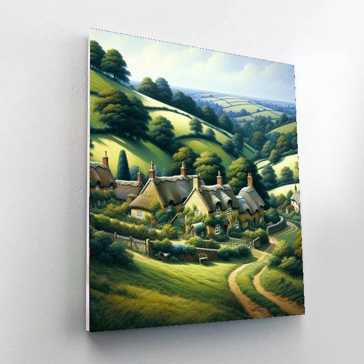 Classic English Countryside Paint By Numbers Kits