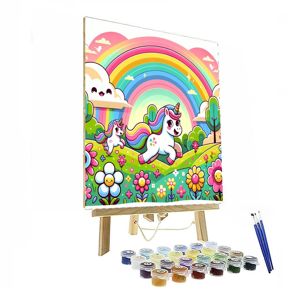 Unicorn Meadows Magic Paint By Number