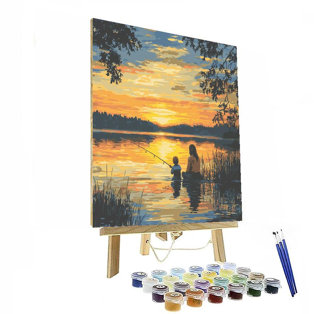 Fishing For Memories Numbered Painting Kits