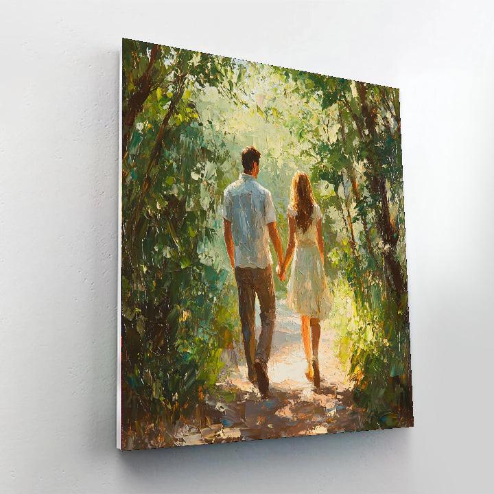 Walking Through Life Together Paint By Number