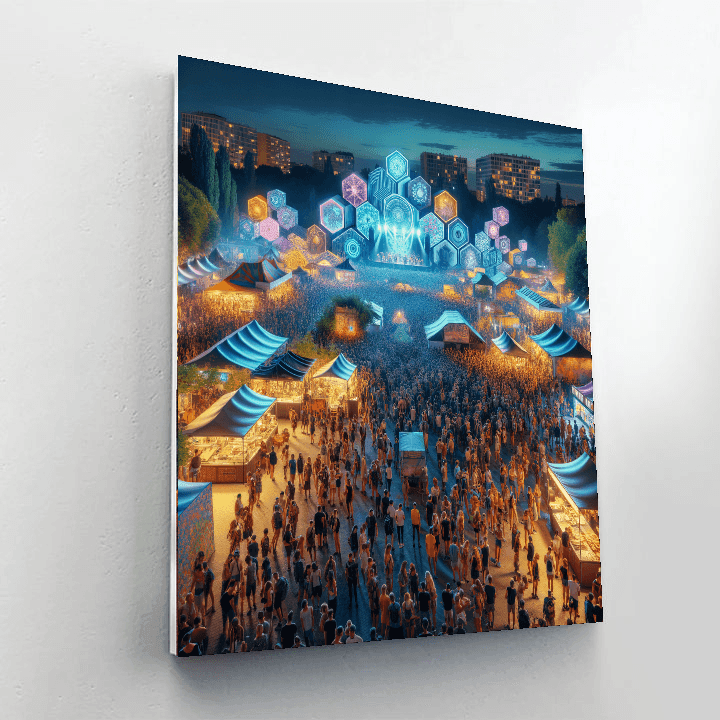 Lollapalooza - Usa Paint By Numbers Kits