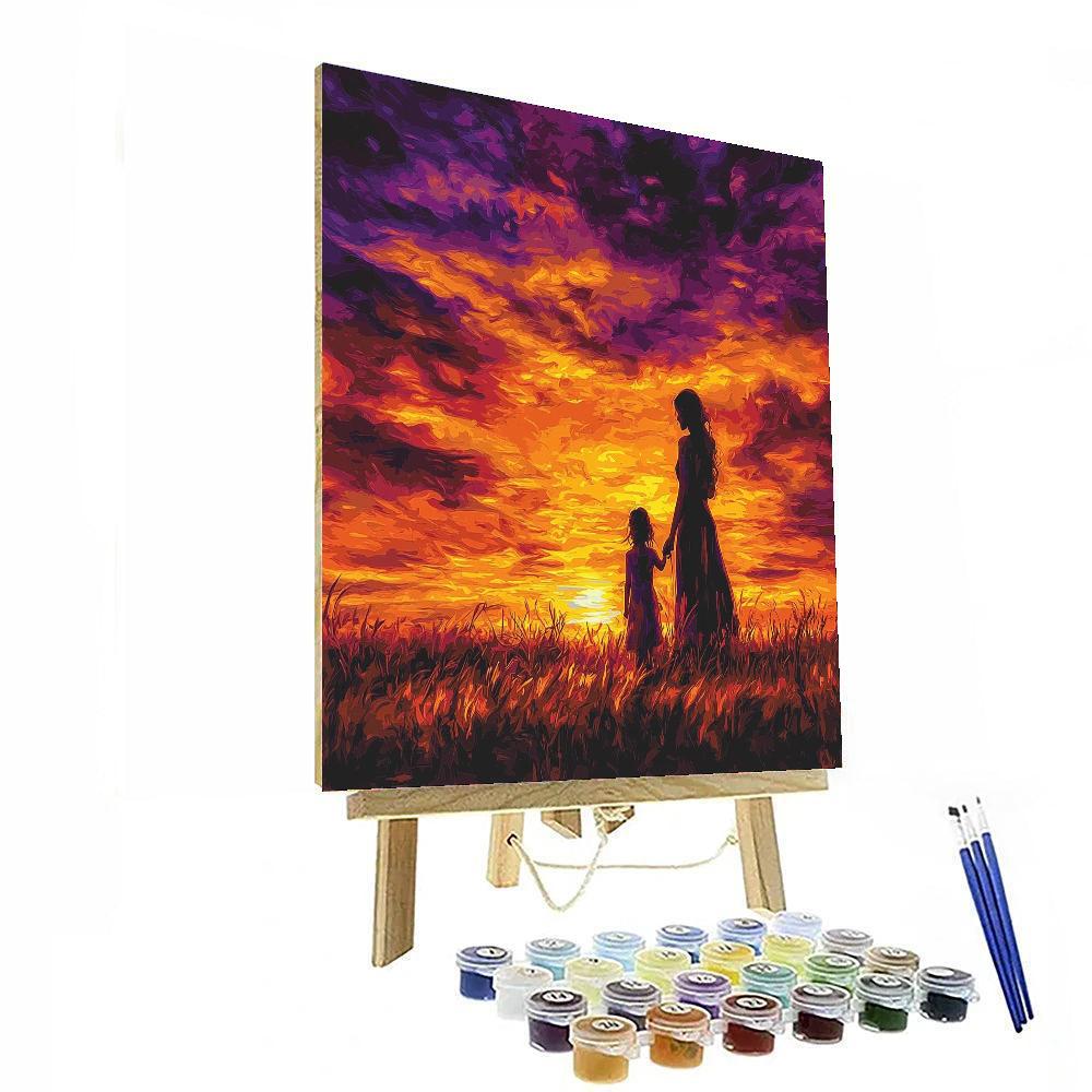 Hearts On The Horizon Paint By Color