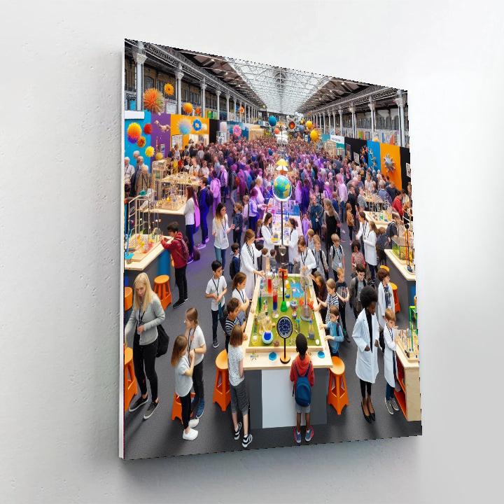 Edinburgh Science Festival - Scotland Numbered Painting Kits