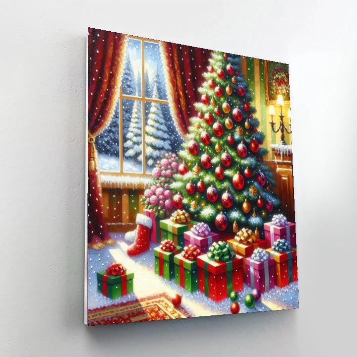 Festive Cheer Paint By Color