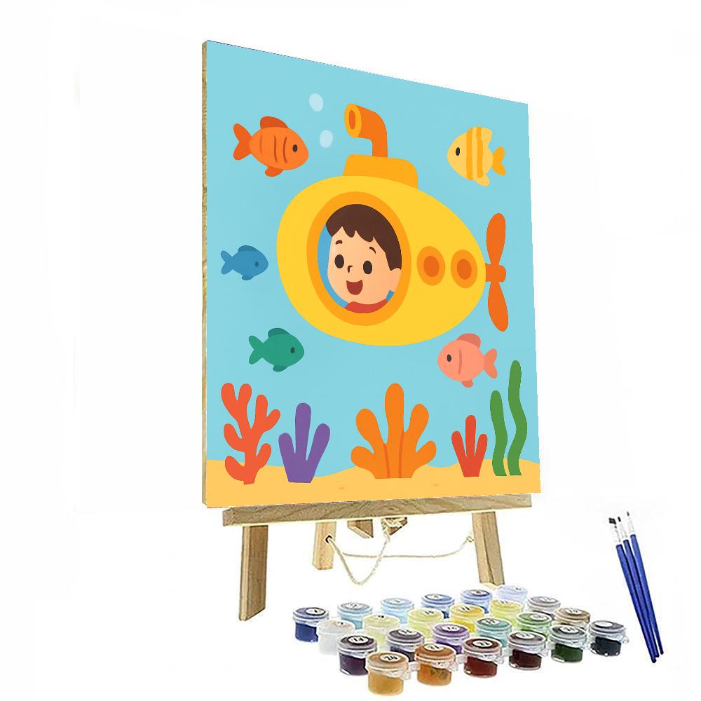 Undersea Explorer Expedition Paint By Numbers
