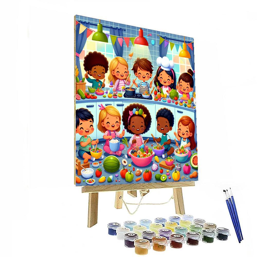 Culinary Arts Number Painting