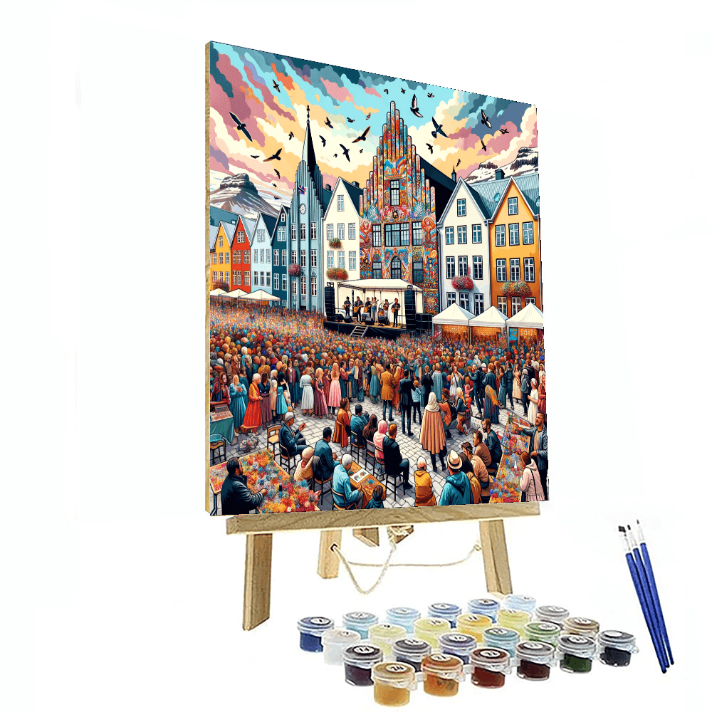 Festival Of The Arts - Reykjavik, Iceland Paint By Numbers