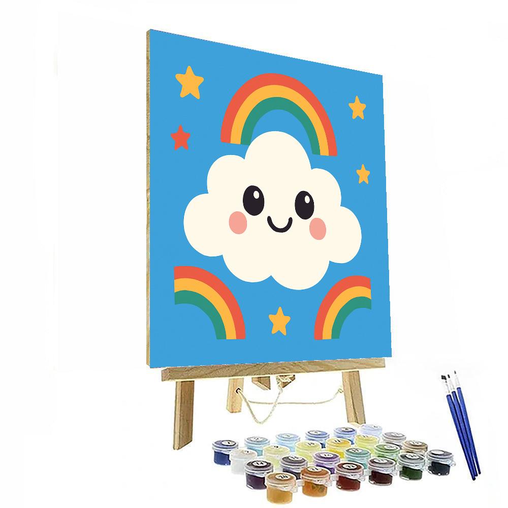 Bouncy Cloud Paint By Numbers Kits