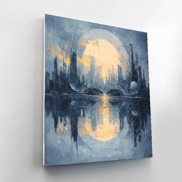 Charles Rennie Mackintosh Inspired Metropolis Of Dreams  Paint By Color