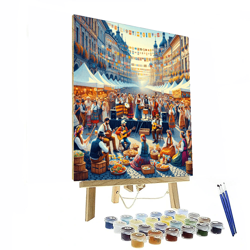 Norrköping Festival DIY Paint By Numbers