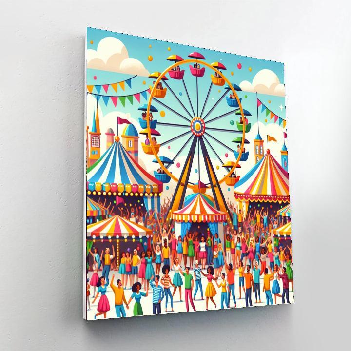 Magic Carnival Paint By Numbers Kits