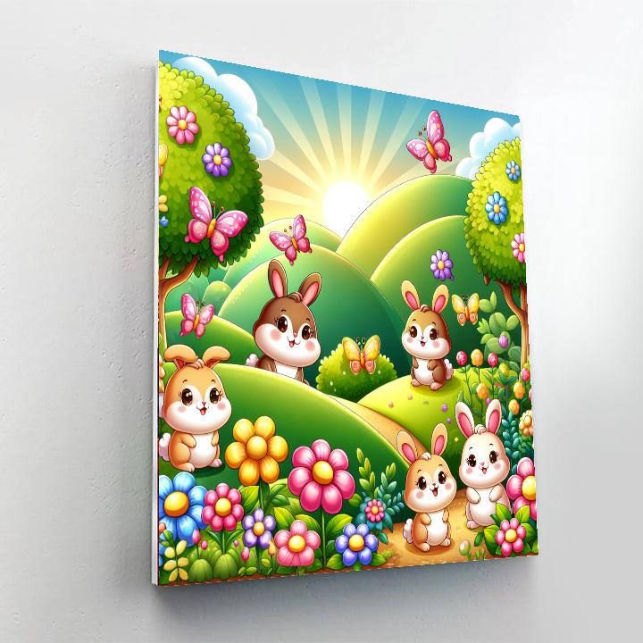 Tales Of The Enchanted Garden Paint By Numbers Kits