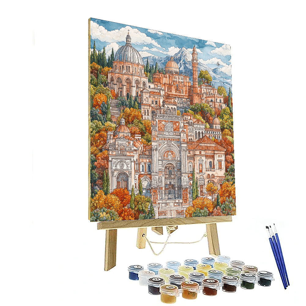 Piranesi Inspired Historical Treasures Of Time  Painting By Numbers Kit