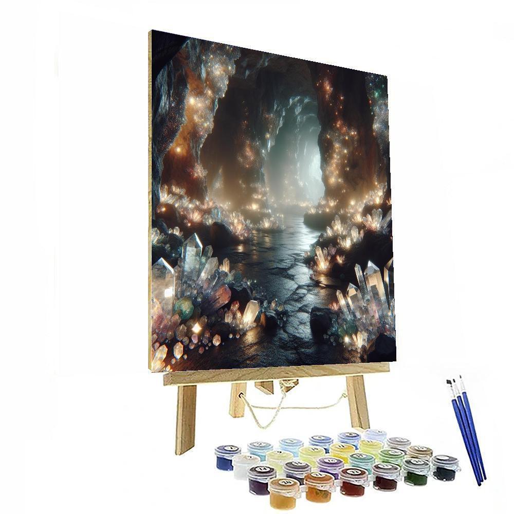 Mystical Cave Expedition DIY Paint By Numbers