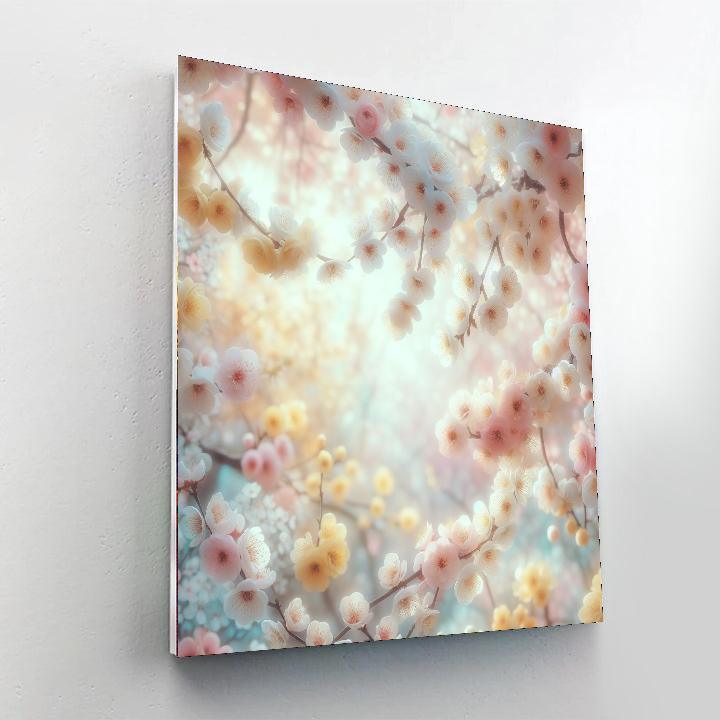 Gentle Blossoms In Spring Paint By Numbers
