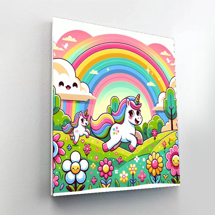 Unicorn Meadows Magic Paint By Number