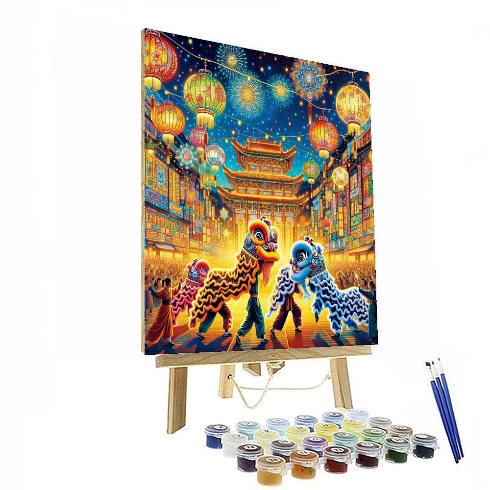 Yiwu Lantern Festival - China Number Painting