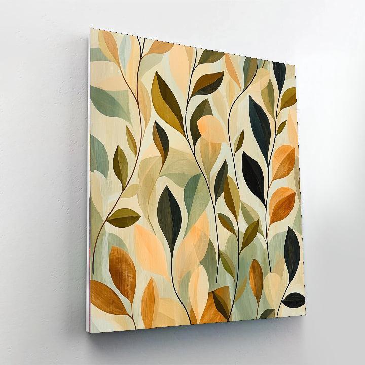 Leonardo Da Vinci Inspired Gentle Strokes Of Nature  DIY Paint By Numbers