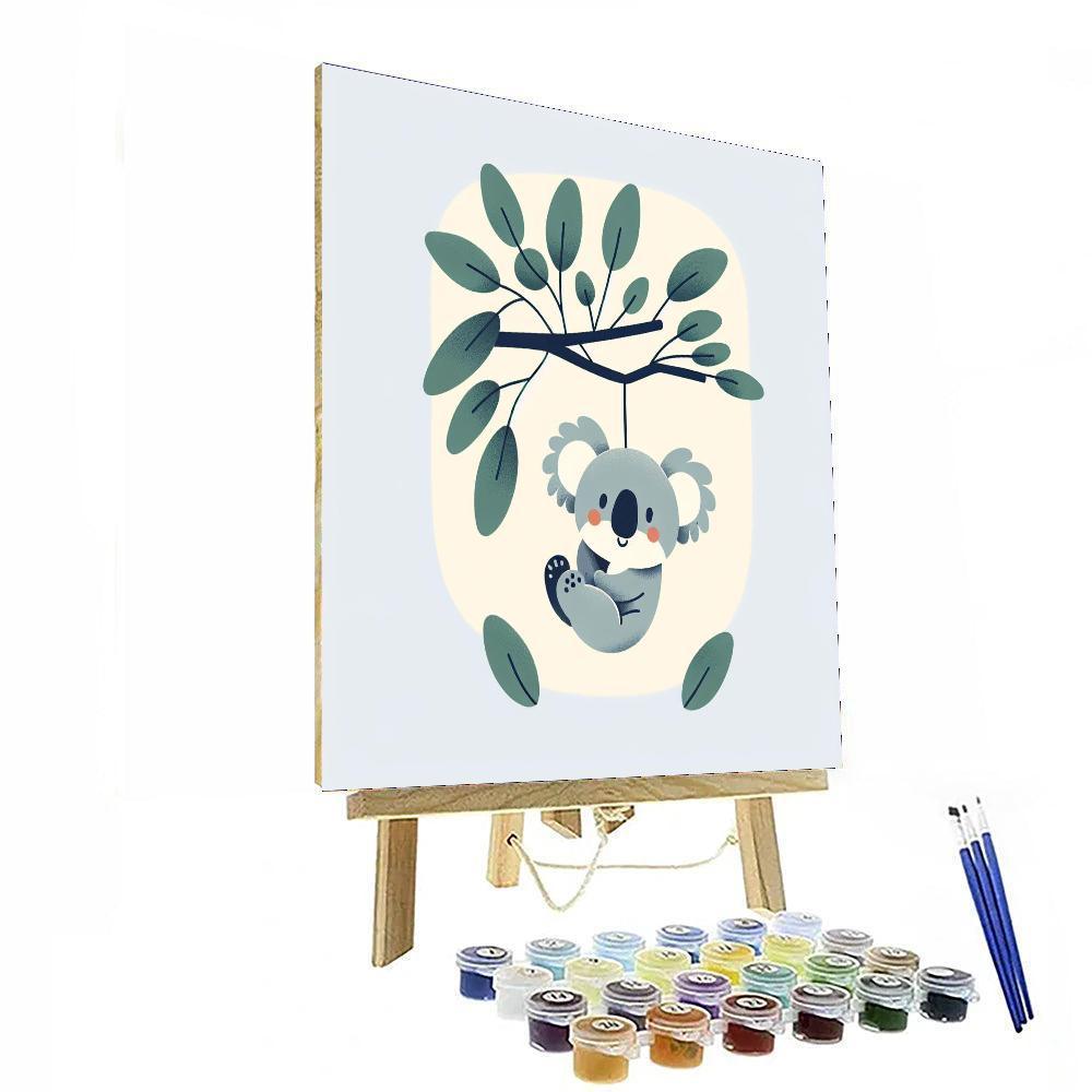 Keen Koala Kapers Number Painting