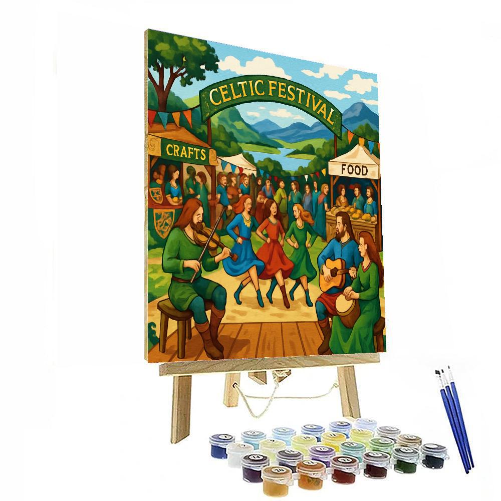 Celtic Heritage Festival DIY Paint By Numbers