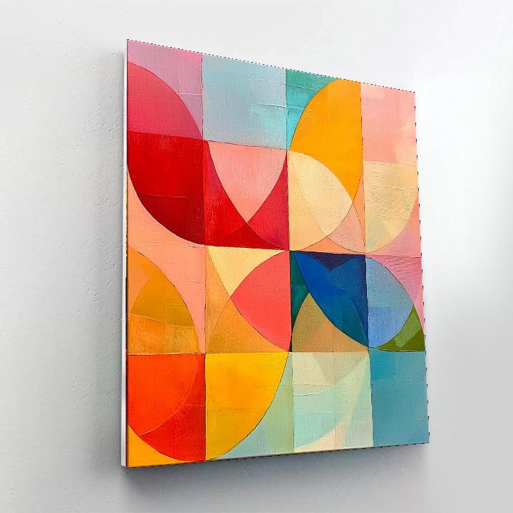 Paul Klee Inspired The Colorful Whisper  Numbered Painting Kits