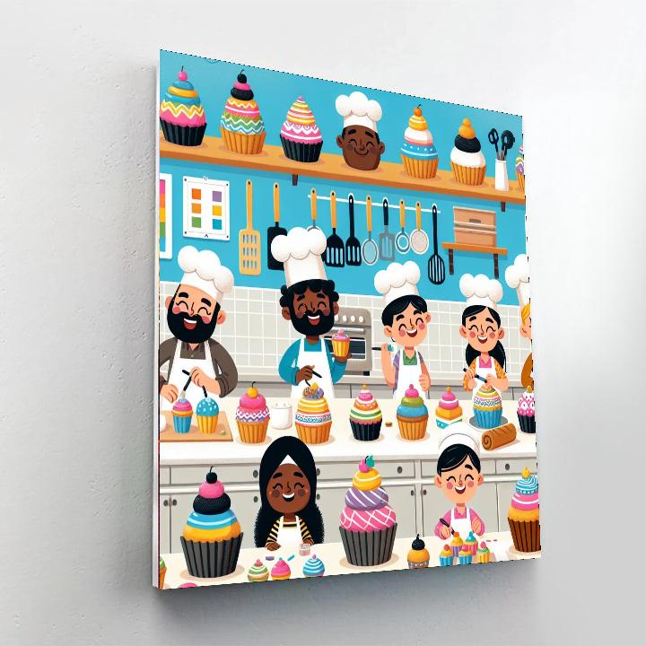 Adventures With Sweet Treats Painting Number Kit
