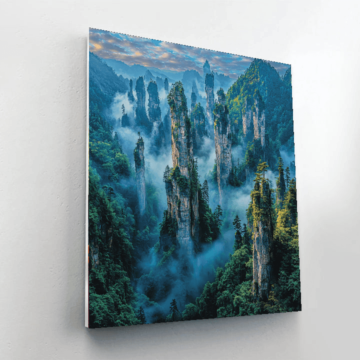 Wulingyuan Scenic Area - China Painting By Numbers Kit