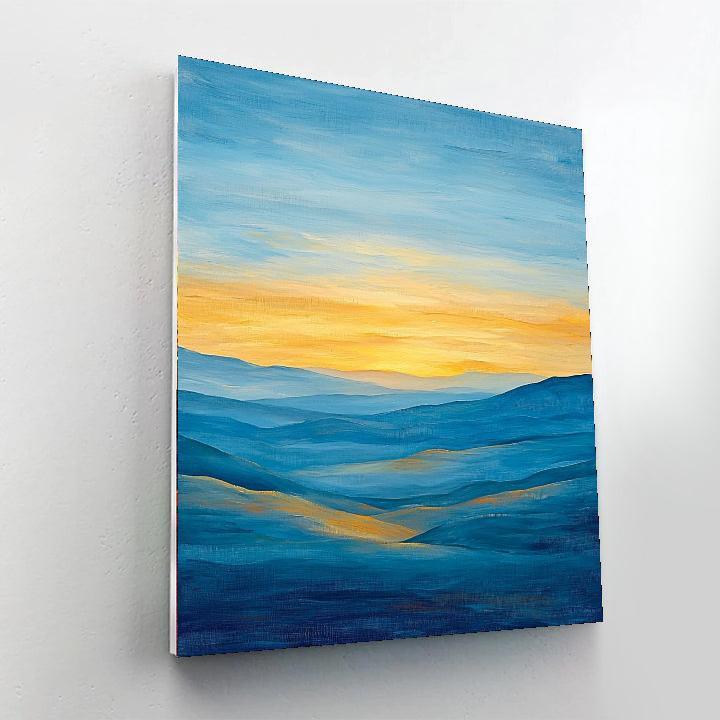 J.M.W. Turner Inspired Enchanted Horizon  DIY Paint By Numbers