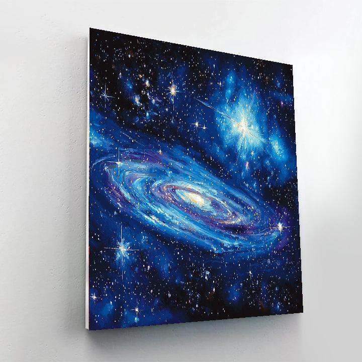 Wassily Kandinsky Inspired Astral Illumination  DIY Paint By Numbers