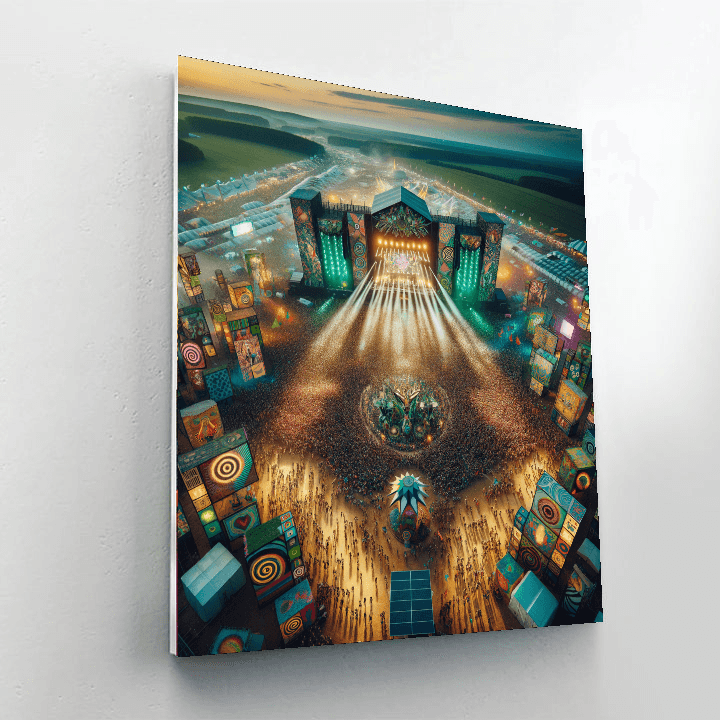 Roskilde Festival - Roskilde, Denmark Numbered Painting Kits