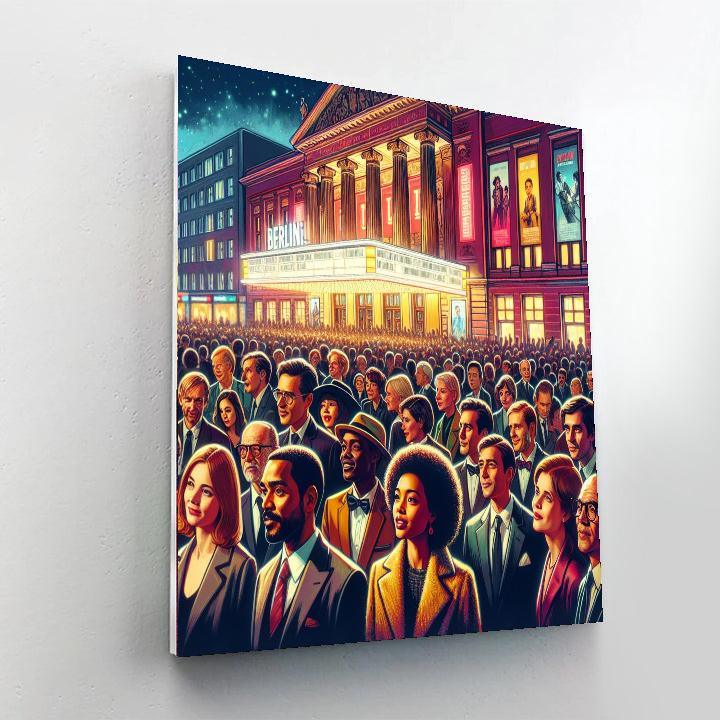 Berlin International Film Festival - Berlin, Germany Painting Number Kit