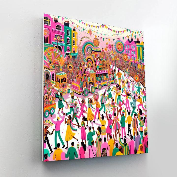 Joyful Spring Parade Painting By Numbers Kit