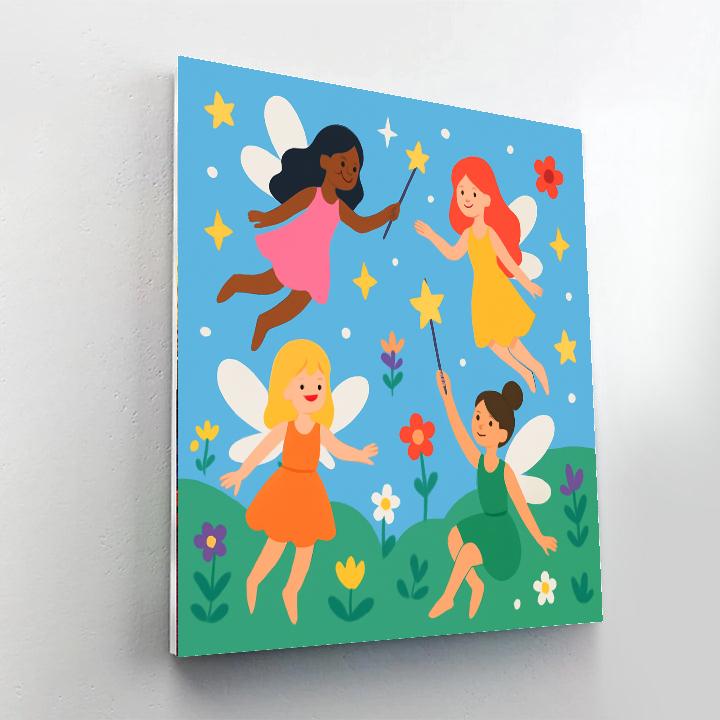 Mystic Fairyland Paint By Numbers Art