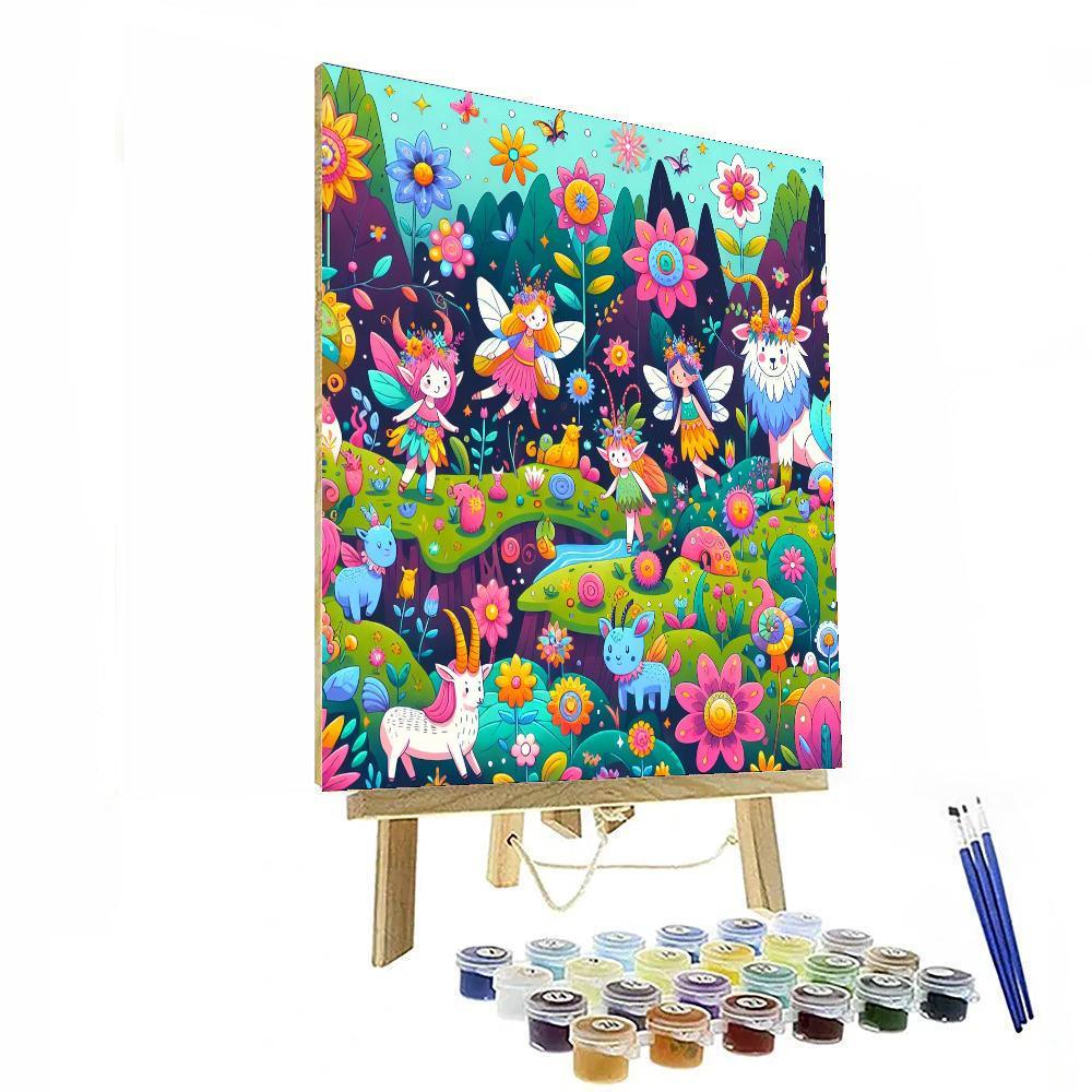 Adventure In Fairy Tale Forest Numbered Painting Kits