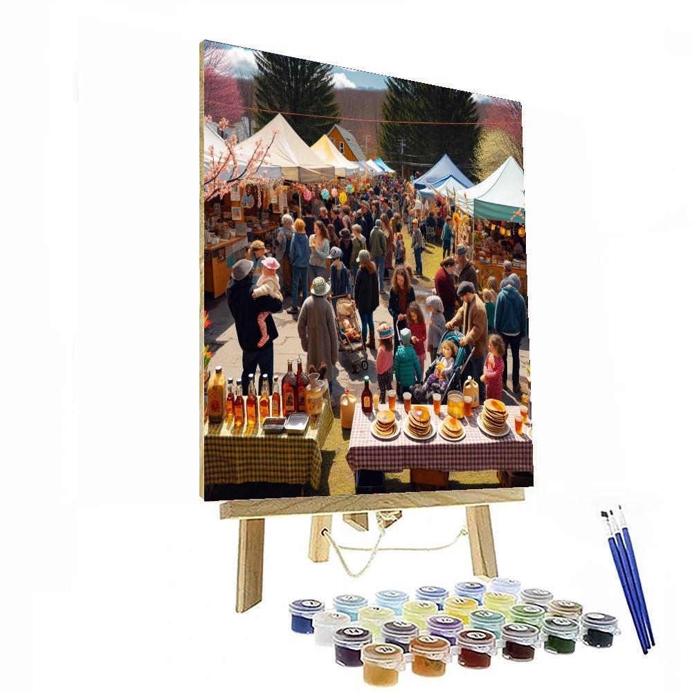 Upstate New York Maple Festival Paint By Numbers