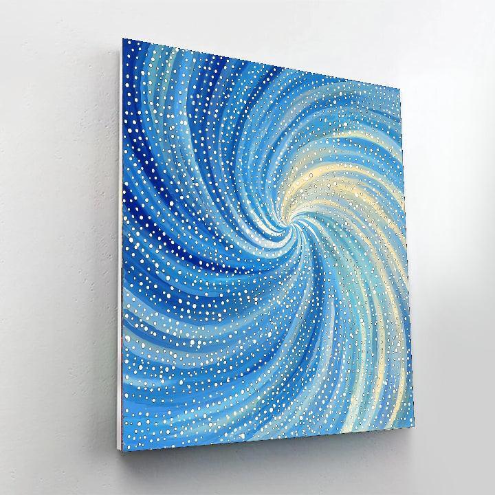 Georges Seurat Inspired Ethereal Whirl  Paint By Numbers Kits