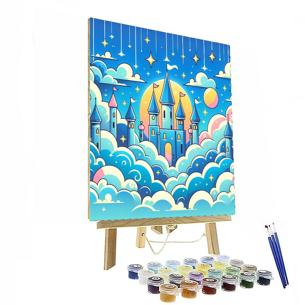 Cloud Castles Numbered Painting Kits